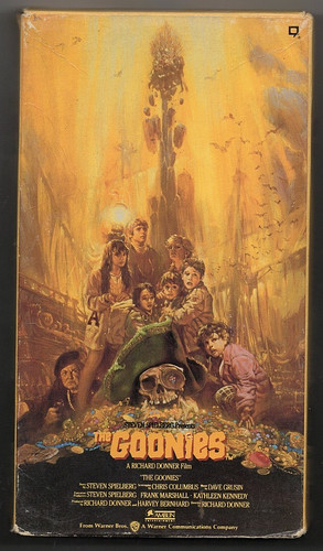 The goonies vhs 1985 - goonies, 1985/86