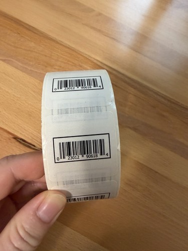 250 upc barcode sticker labels - 250,