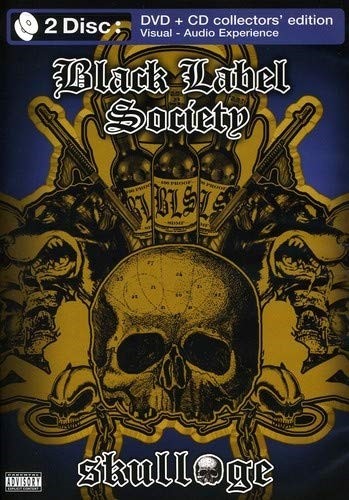 Black label society skullage - label,