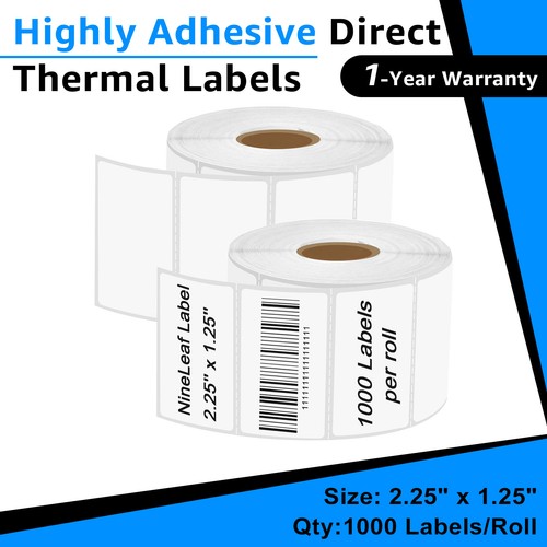 2rolls 25 thermal - 1.25",