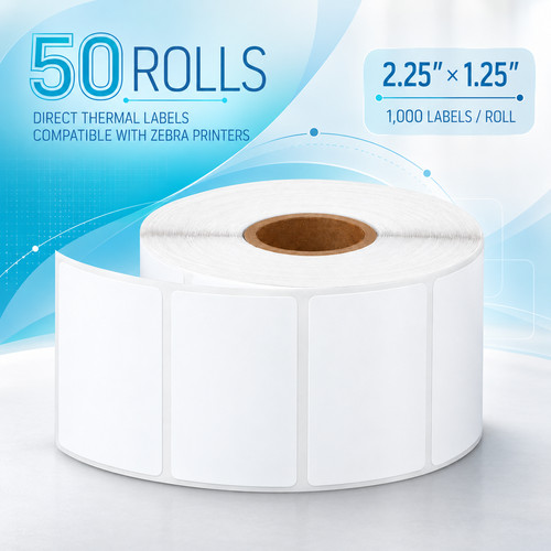 50roll thermal labels 4 x - 50roll,
