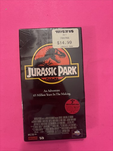 Vintage sealed 1993 jurassic - vintage,